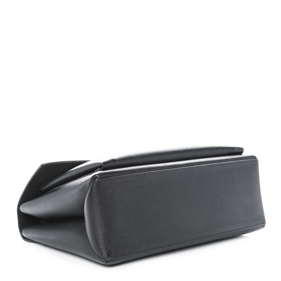 LOUIS VUITTON Soft Calfskin My Lockme Top Handle in Black - Picture 9 of 15